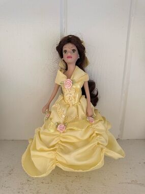 Brass Key Keepsakes Disney Princess Belle Porcelain Doll Beauty & the Beast